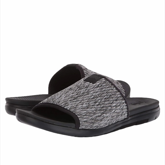 Fitflop Shoes - FitFlop Artknit Slide sandals size 7